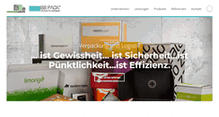 Desktop Screenshot of bb-pack.de