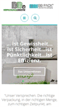 Mobile Screenshot of bb-pack.de